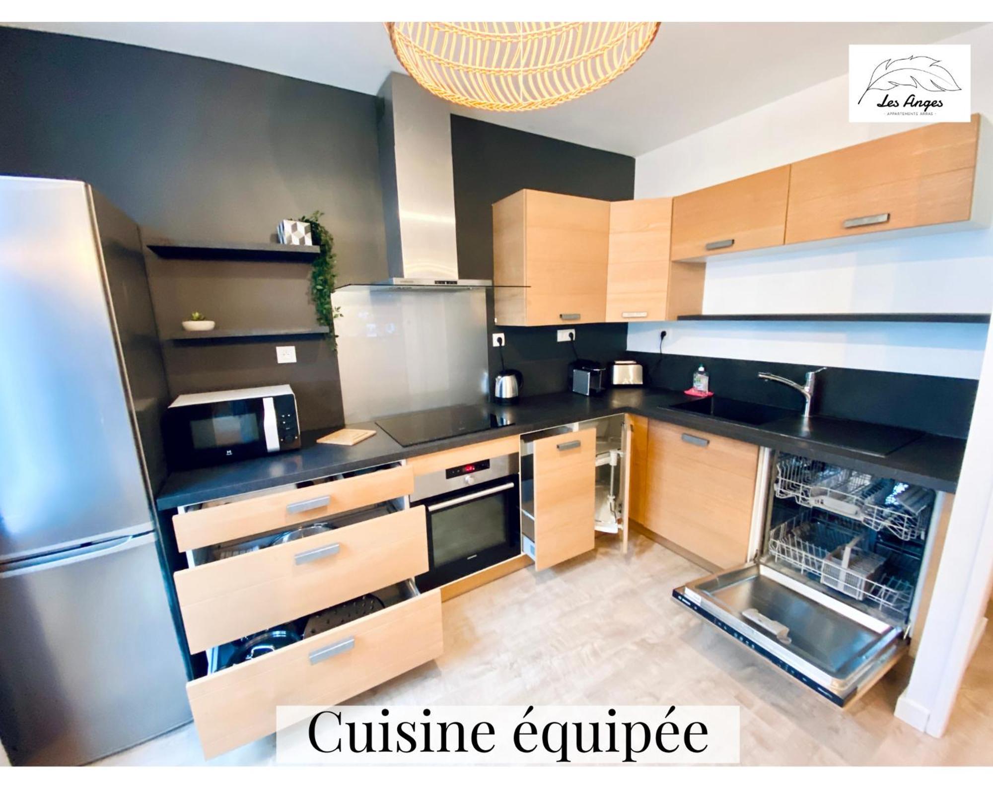Le 9 De Coeur - 2 Chambres - 6 Couchages Аррас Экстерьер фото